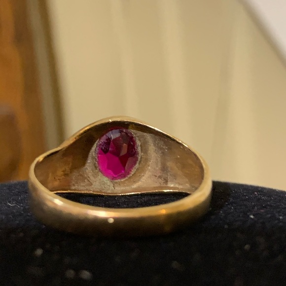Ruby/Pink Sapphire Ring - Picture 7 of 10